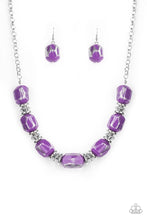 Girl Grit Purple Necklace