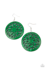 Load image into Gallery viewer, Ocean Canopy Green Earring
