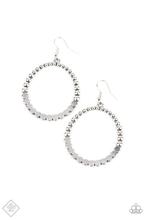 Load image into Gallery viewer, Rustic Society Silver Earring
